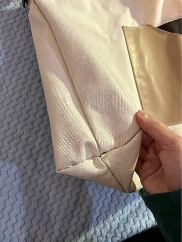 Beden ten rengi Renk Manuka tote bag çanta
