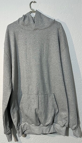 l/xl Beden Sweatshirt Unisex Gri (Zara Kesim)