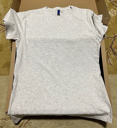 m Beden gri Renk H&M DİVİDED SERİSİ BASİC TİŞÖRT