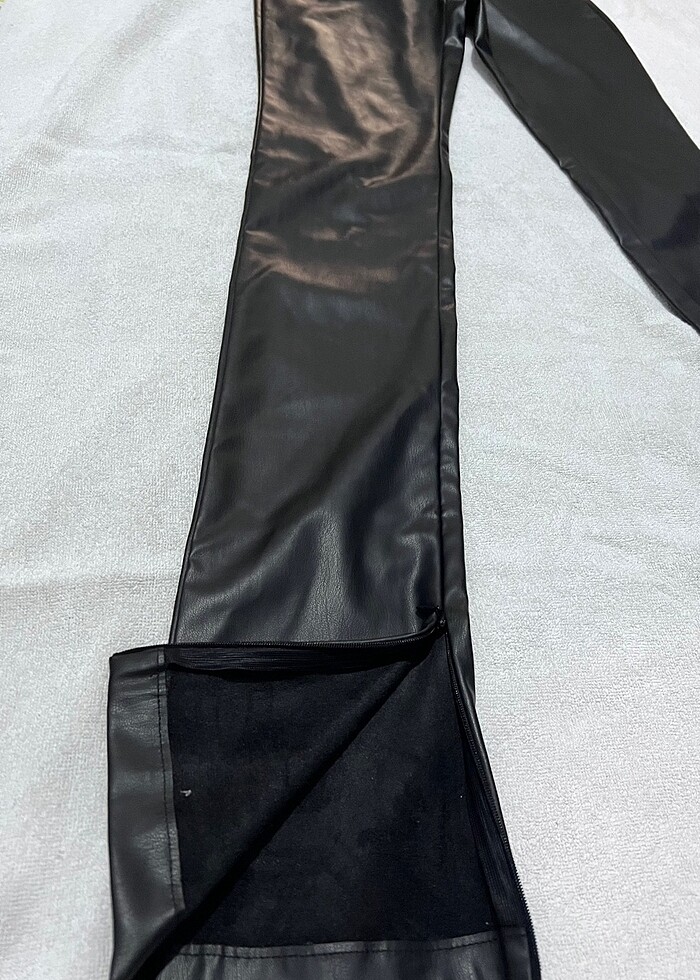 Zara deri pantolon - Görsel 3
