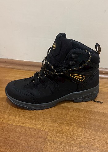 Siyah Bağcıklı Yılan Desenli Erkek Bot - Görsel 2