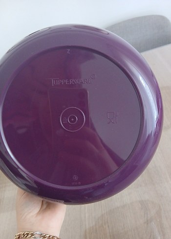 Beden mor Renk Tupperware Mor Miksim Saklama Kabı 3lt