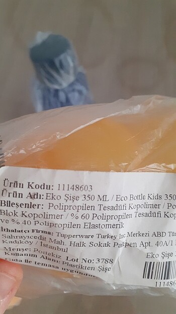 Beden (Eco) çocuk şu şişesi