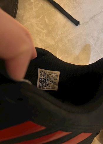 Siyah Erkek Futbol Ayakkabısı Velcro Bağcıklı - Görsel 3