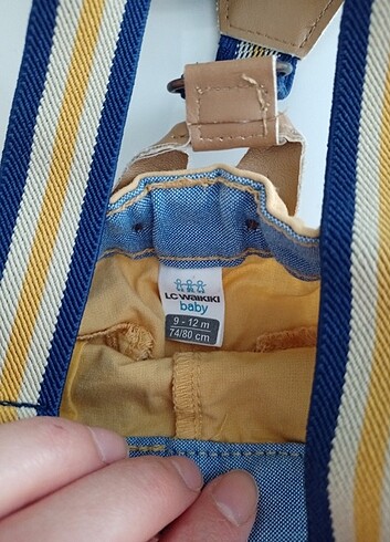 LC Waikiki Askılı şort bebek