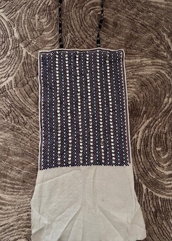 El işlemeli yakalık yağlık entere saya entik - Görsel 2