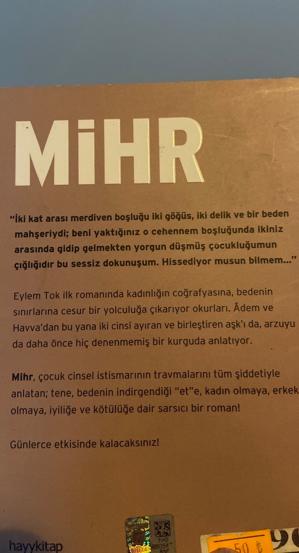 Eylem Tok'tan Mihr Romanı - Görsel 2