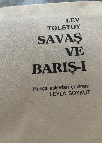 Savaş ve Barış - Lev Tolstoy 4 Cilt Set - Görsel 9