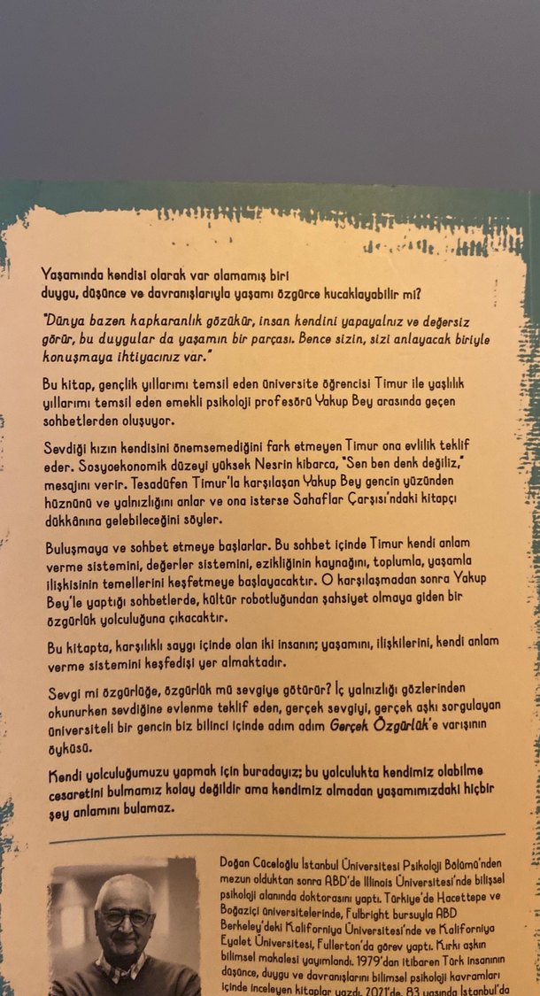 Gerçek Özgürlük - Doğan Cüceloğlu - Görsel 3