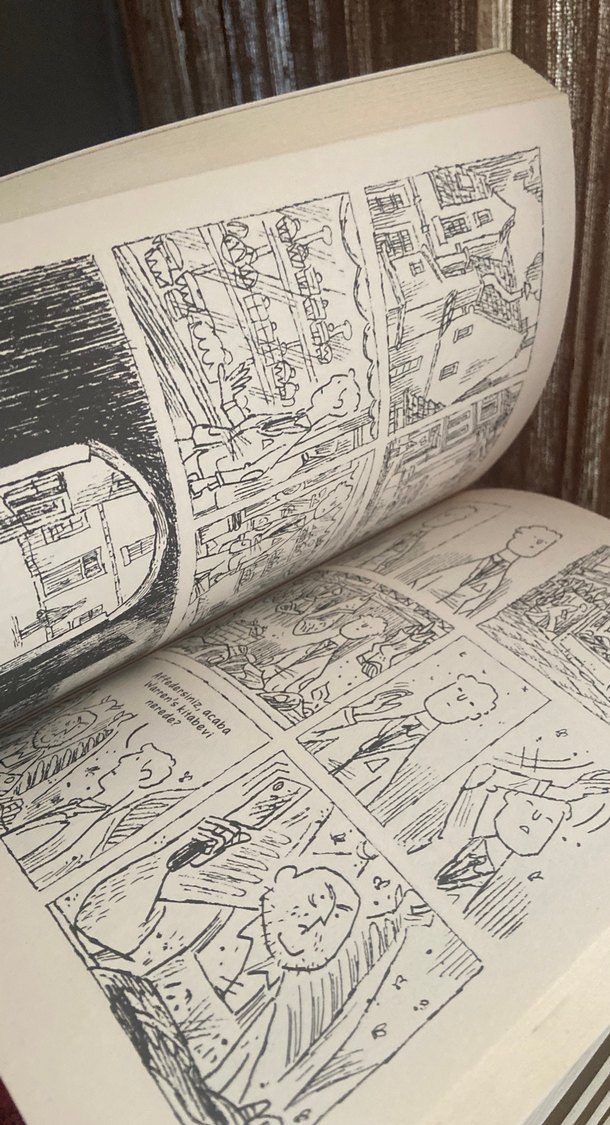 Turnede Bir Yazar - Andi Watson - Görsel 3