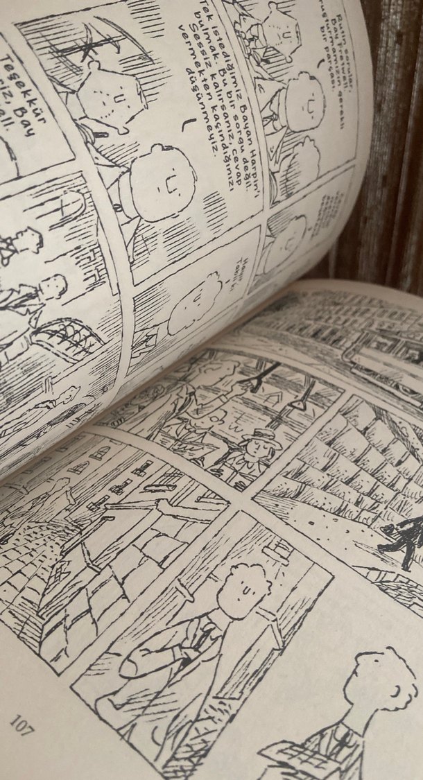 Turnede Bir Yazar - Andi Watson - Görsel 5