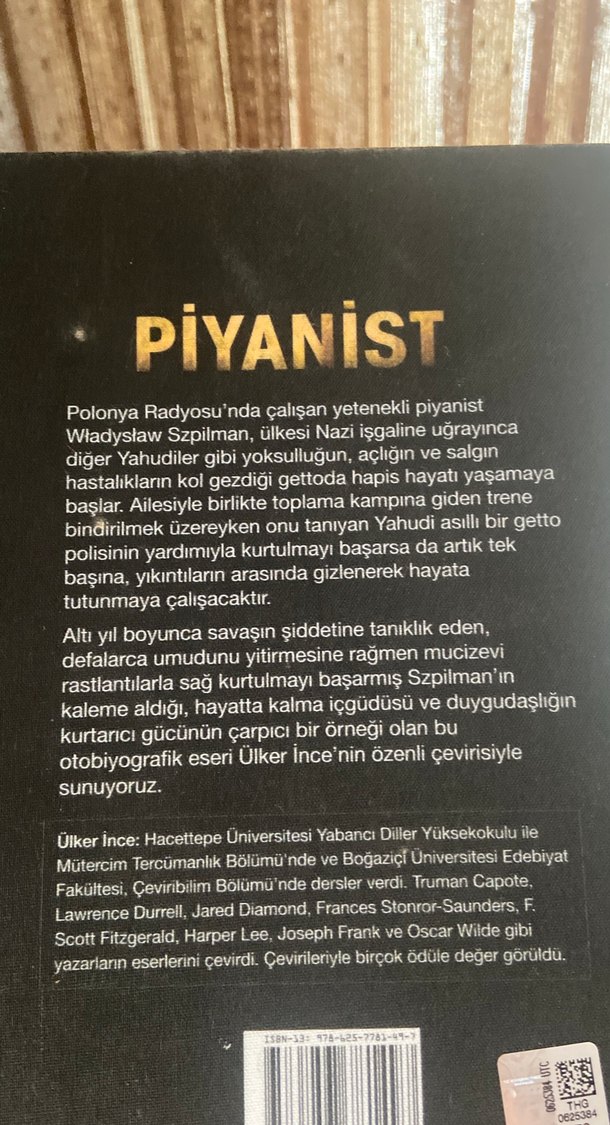 Piyanist - Wadysaw Szpilman - Görsel 2