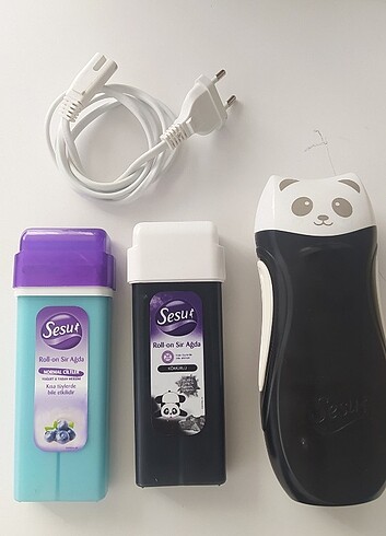 Sesu Roll-on Ağda Seti Kartuş Hediye