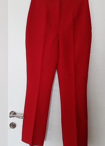 Kışlık kırmızı pantalon