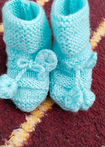 Nakışlı Çok Renkli Kız Çocuk Ev Terliği - Görsel 8