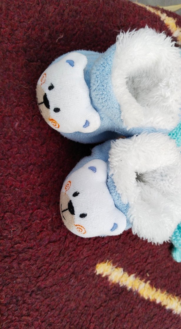 Nakışlı Çok Renkli Kız Çocuk Ev Terliği - Görsel 2