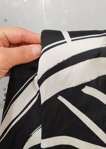 Zebra Desenli Uzun Kollu Hamile Tunik - Görsel 9