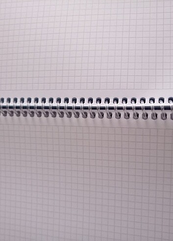  A5 spiralli 72 yaprak kareli-çizgili defter 