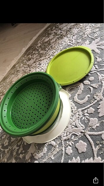 Tupperware buharda pişirici