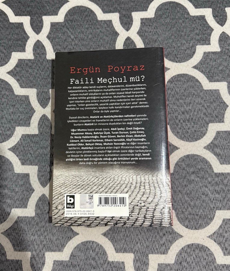 Faili Meçhul mü? - Ergün Poyraz okuma kitabı - Görsel 2