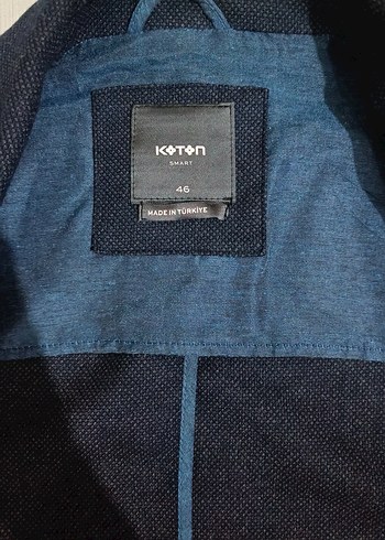 Lacivert Erkek Ceket - Görsel 4