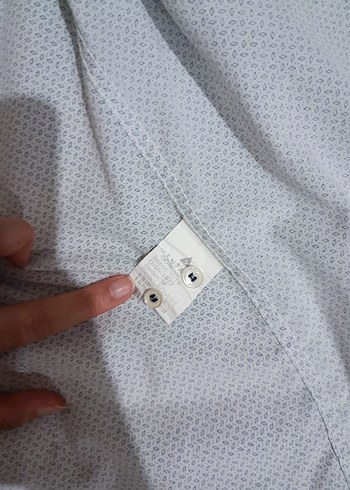 Beyaz Uzun Kollu Erkek Gömlek - Görsel 4