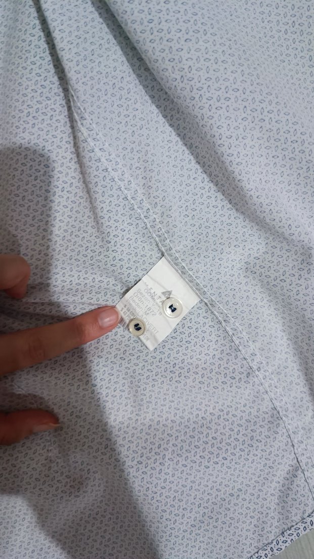 Beyaz  Uzun Kollu Erkek Gömlek - Görsel 4