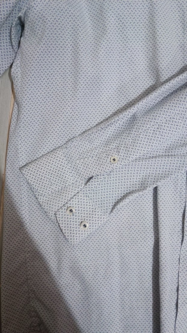 Beyaz  Uzun Kollu Erkek Gömlek - Görsel 2