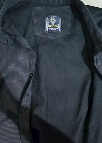 Siyah Uzun Kollu Erkek Gömlek - Görsel 2