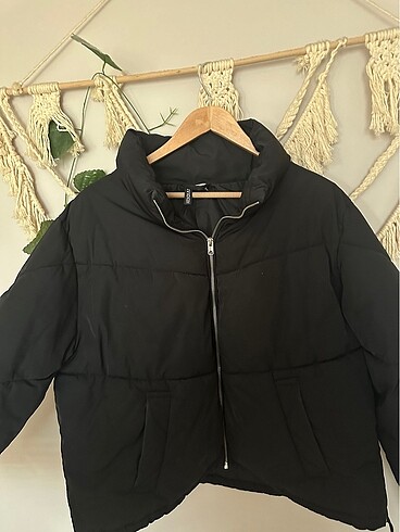 H&M H&M Siyah Şişme Mont