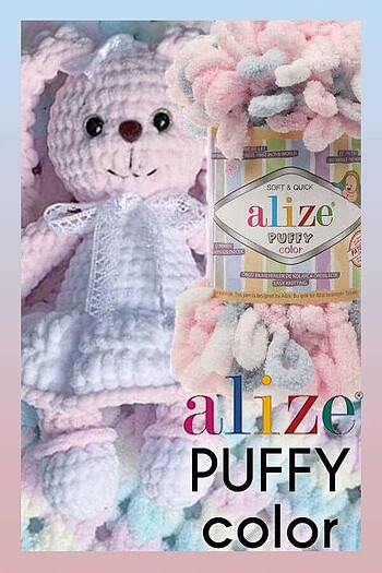 Alize puffy ip el yapımı trend