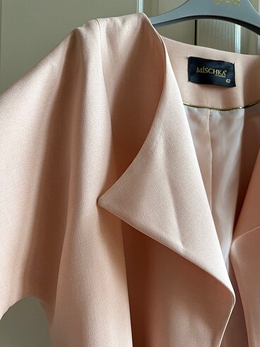 Badgley Mischka Pudra Rengi Ceket