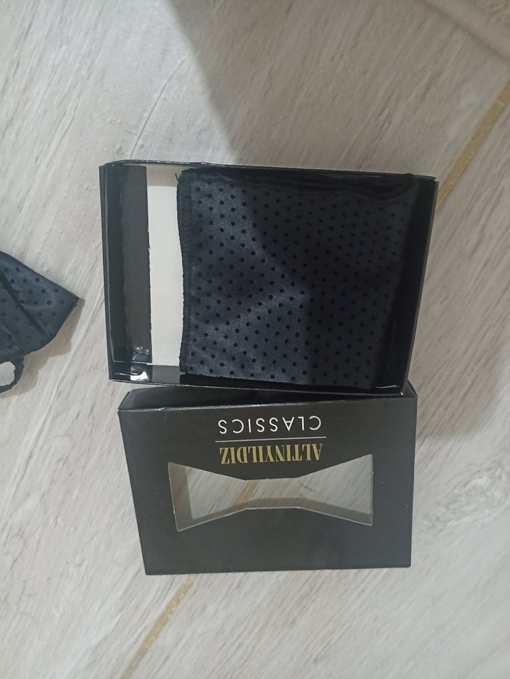 Altınyıldız Classics Papyon ve Mendil Seti - Görsel 4