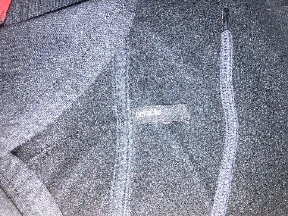 siyah hırka defacto - Görsel 3