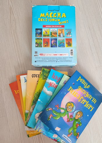 Macera Geliyorum Demez Çocuk Kitapları Seti
