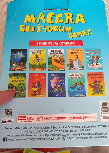 Beden Macera Geliyorum Demez Çocuk Kitapları Seti