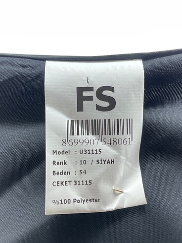 universal Beden siyah Renk Diğer Blazer %70 İndirimli.