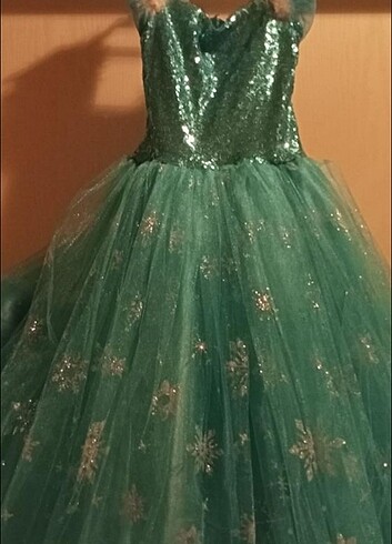 Diğer Elsa elbise 5-6yas