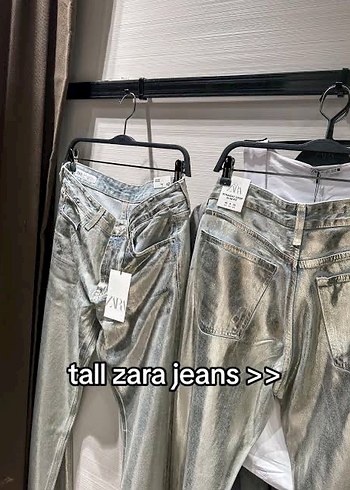 Zara Zara metalik jean