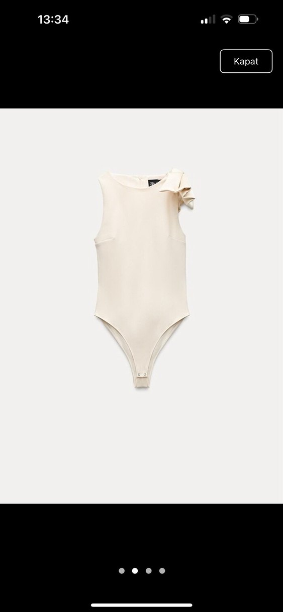 Zara fiyonk detay body - Görsel 2