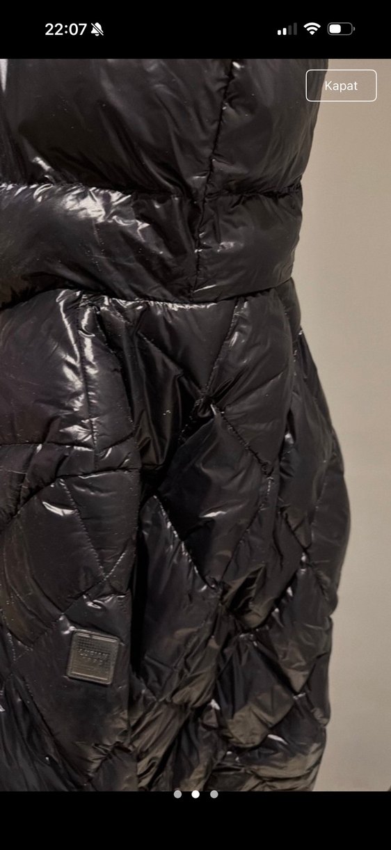 Erkek lufian kaz tüyü orijinal defosuz mont - Görsel 2