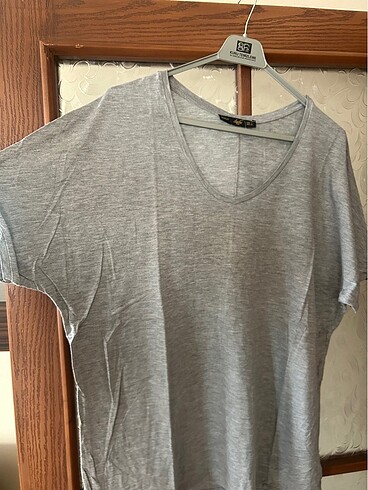 l Beden Pamuklu oversize tişört