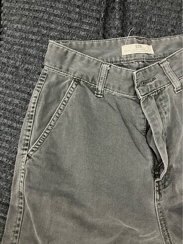 32 Beden gri Renk Stradivarius Kargo Pantolon
