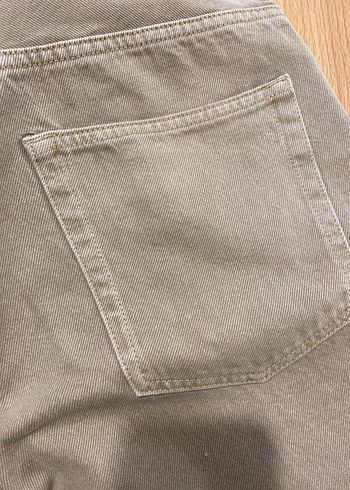 Bej erkek Denim Pantolon Regular Fit - Görsel 4