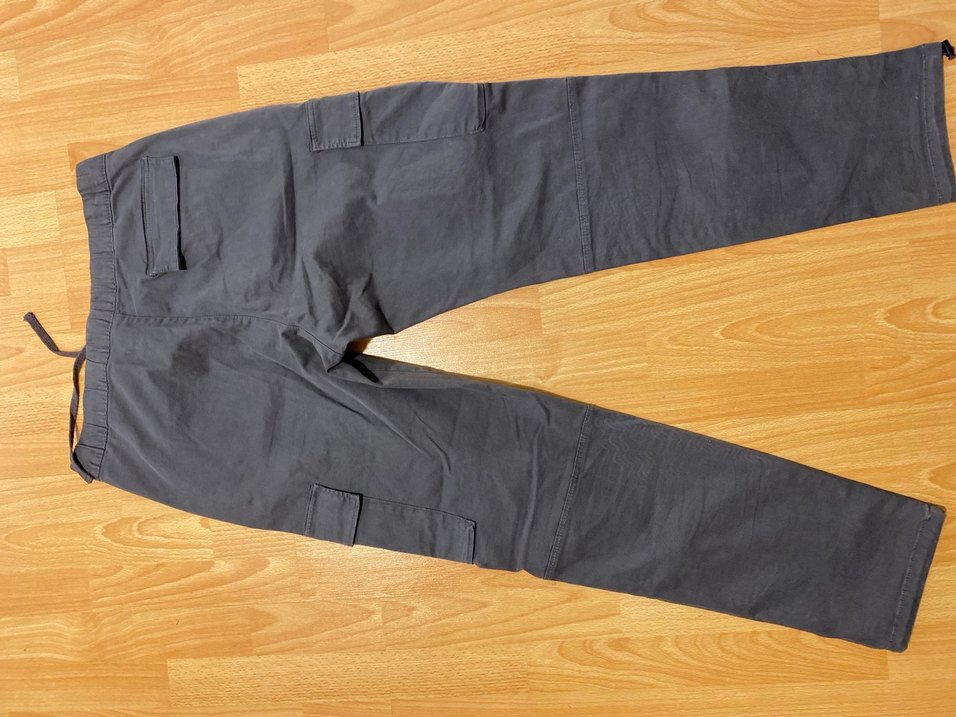 Gri Kargo Cep Detaylı Erkek Pantolon - Görsel 2