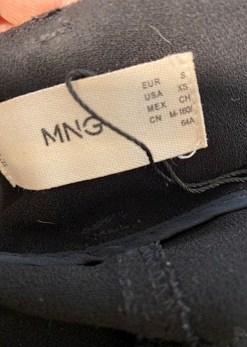 Siyah Kemerli Kadın Kumaş Pantolon - Görsel 7