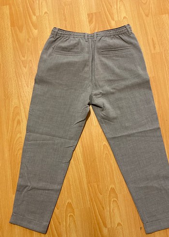 Erkek Gri Regular Fit Midi Pantolon - Görsel 2