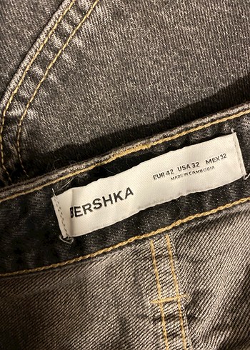 Gri Regular Fit Midi erkek Kot Pantolon - Görsel 3