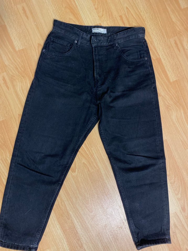 Dikiş Detaylı Parlak Mavi erkek Kot Pantolon - Görsel 4