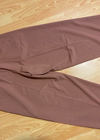 Bej Midi erkek Salaş Kumaş Pantolon - Görsel 2